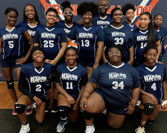 Lady Rams volleyball team