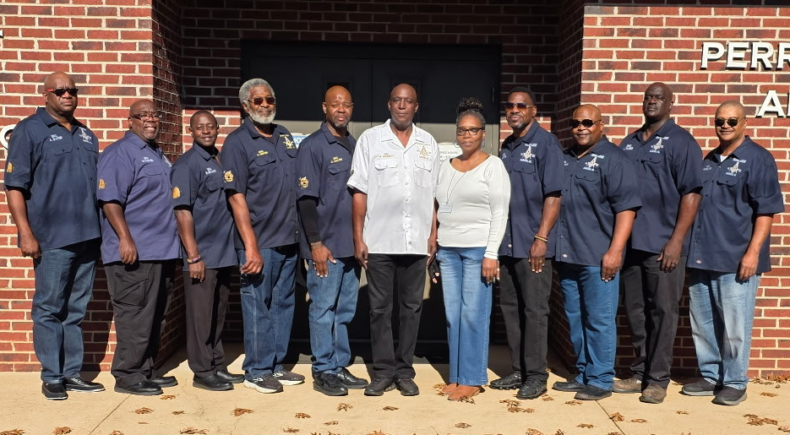 Goshen Lodge holds food drive