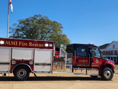 Marion Military Institute has acquired a state-of-the-art fire truck